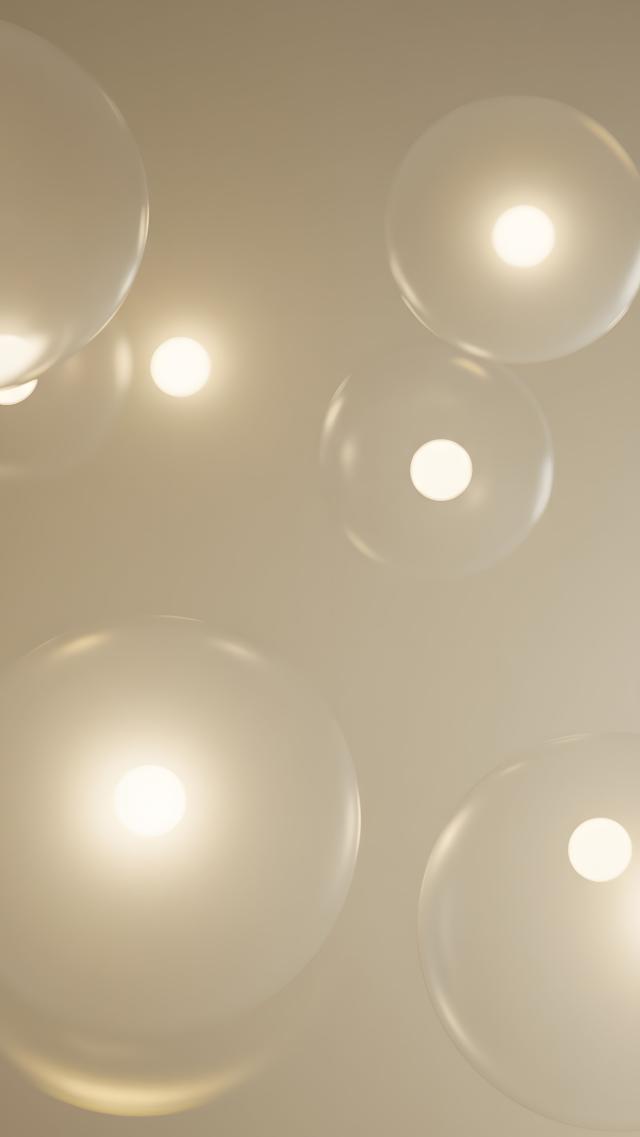 柔らかな光の玉