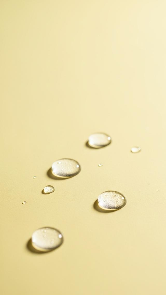 水滴のきらめき