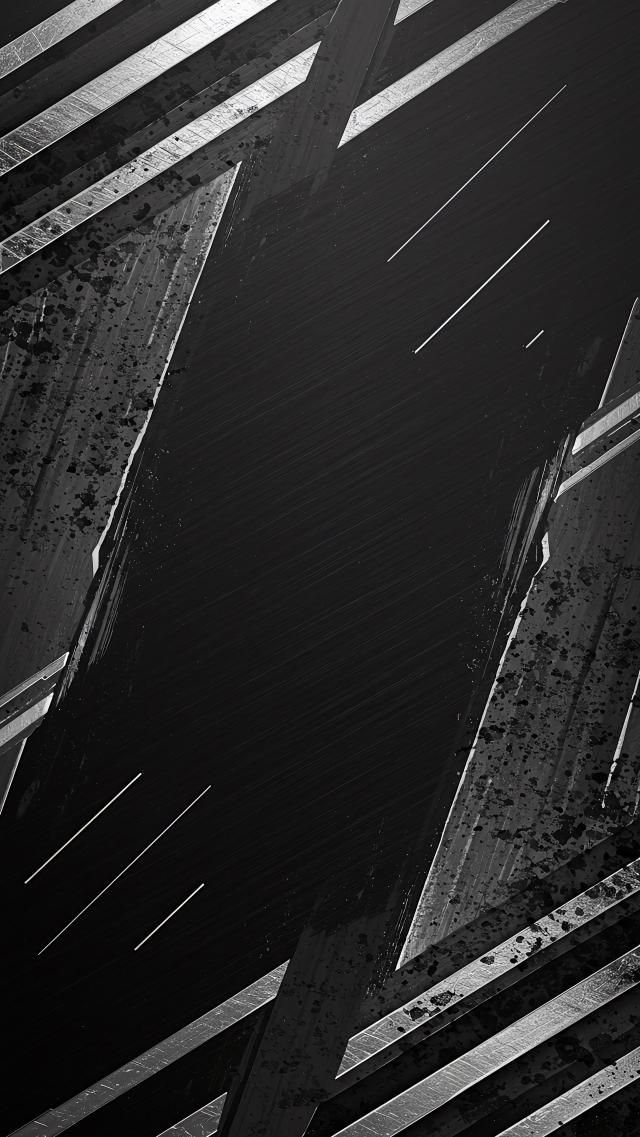 洗練されたメタリックブラック