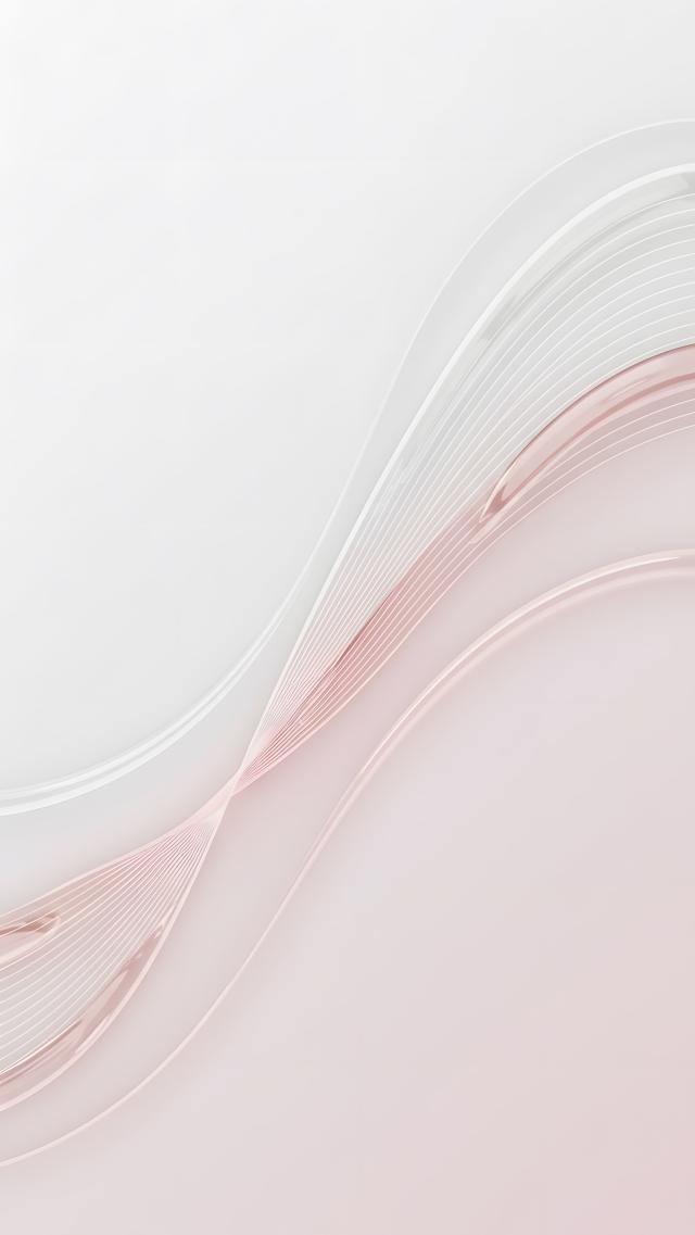 淡いピンクのラインアート