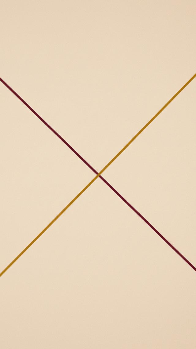 Autumn Color Crossing Lines