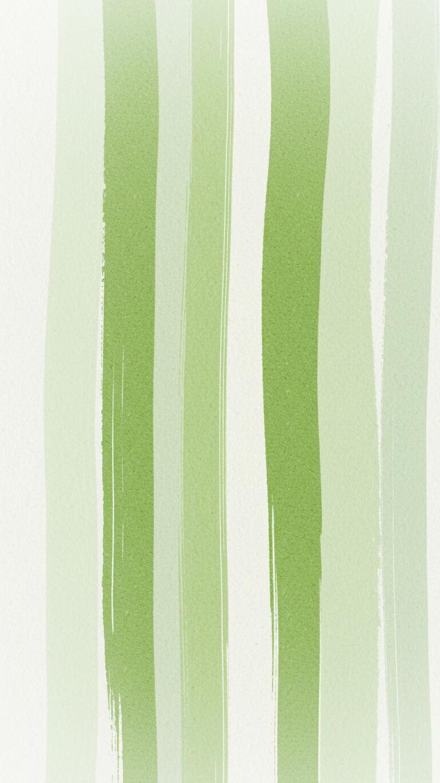Striped Pattern - Matcha Green
