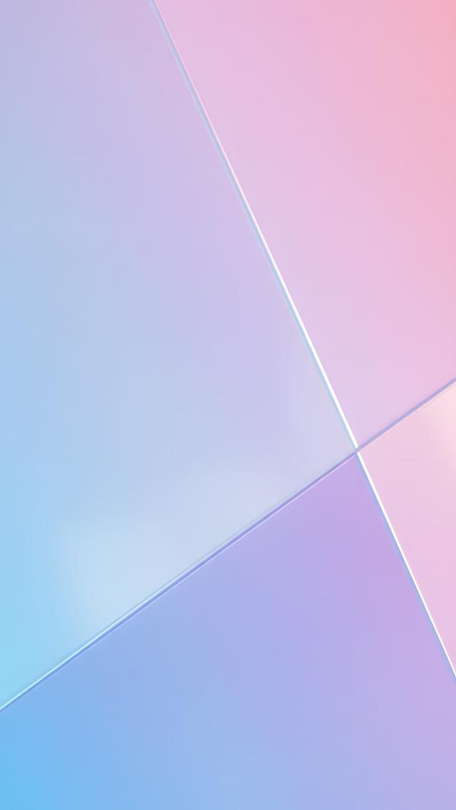 透明感あるパステルカラー