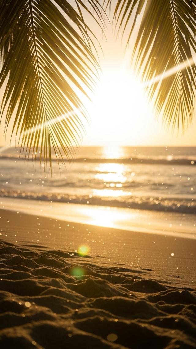 耀眼的午后之海