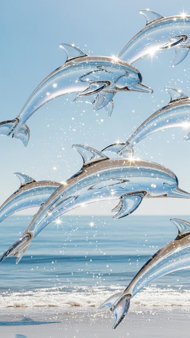 ガラスのイルカ