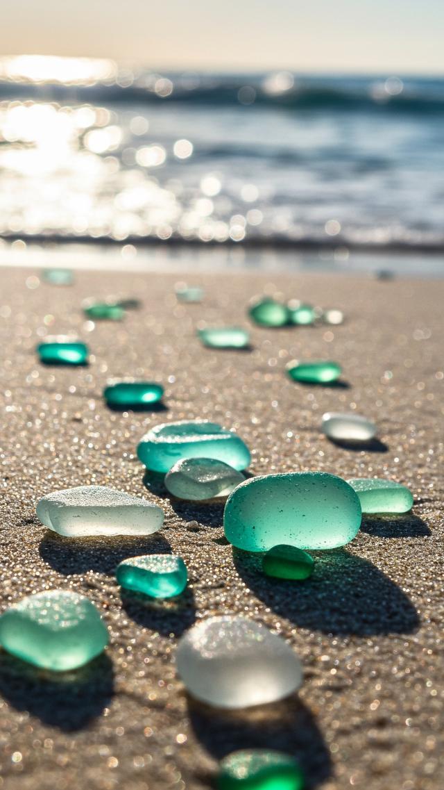 海玻璃 高清壁纸