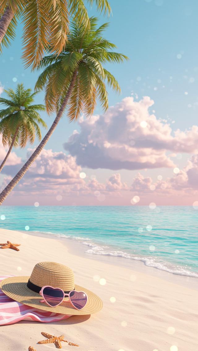 翠蓝乐园 高清壁纸