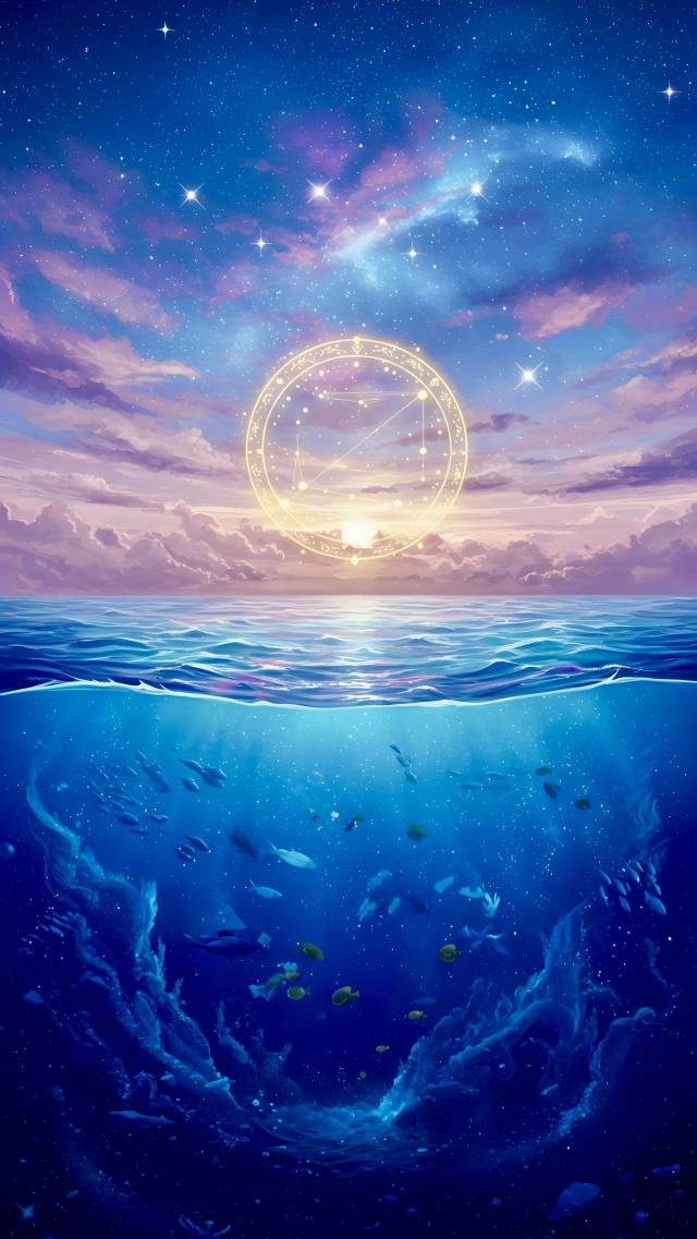 Magic Circle Floating on the Water's Surface