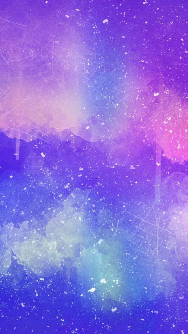 淡いブルー＆パープル