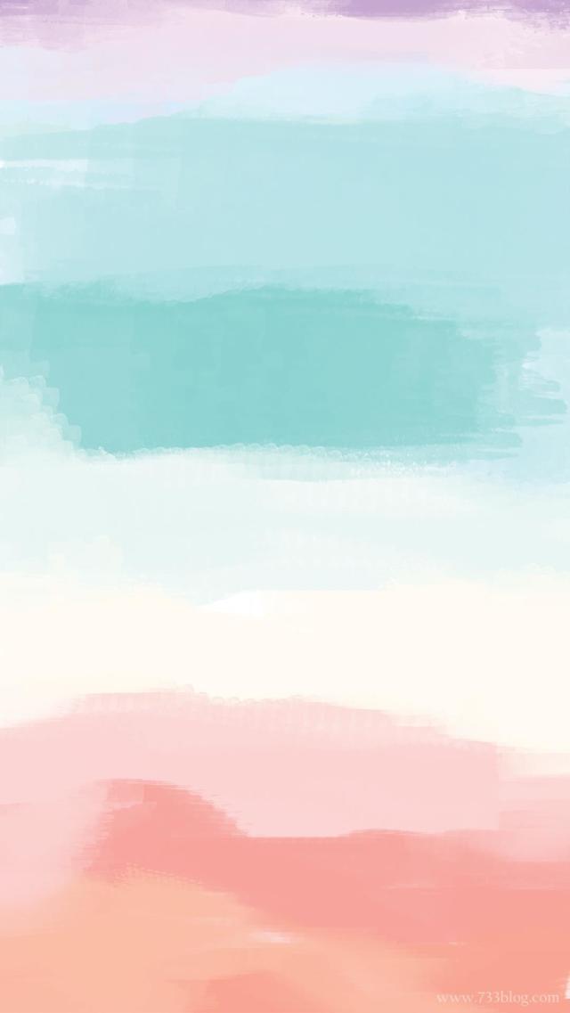 Watercolor Cute Style Mobile Wallpaper