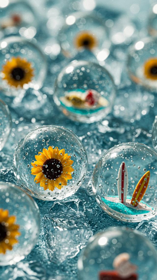 Summer Inside a Glass Ball
