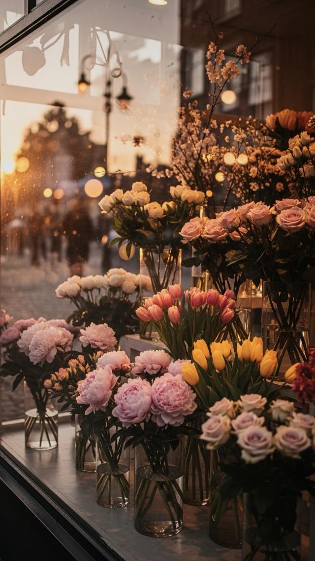 Window by the Flower Shop