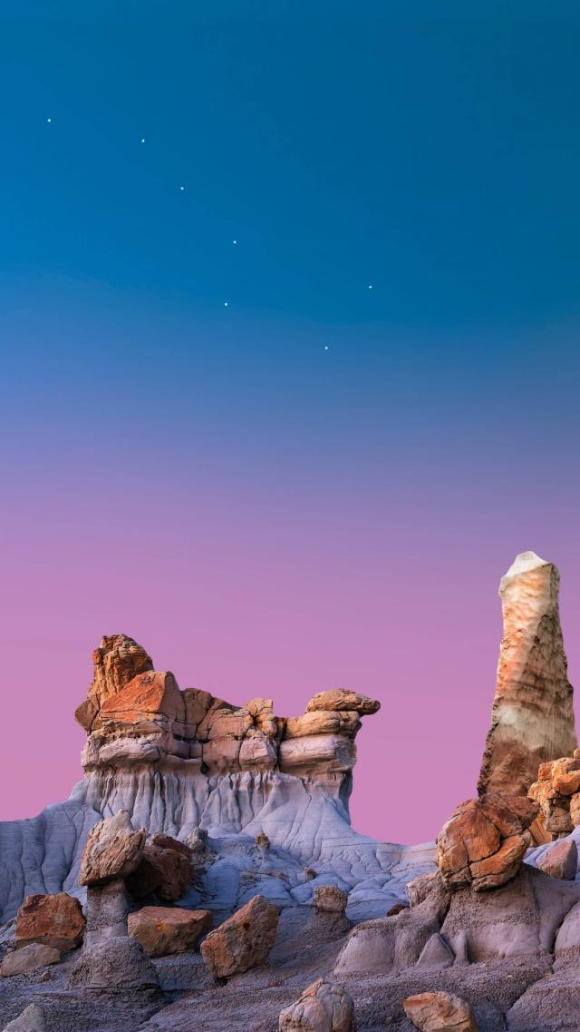 Group of Strange Rocks