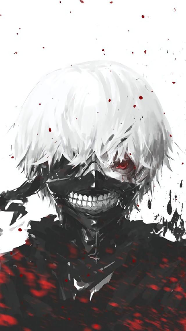 Tokyo Ghoul Manga Version iPhone X Wallpaper