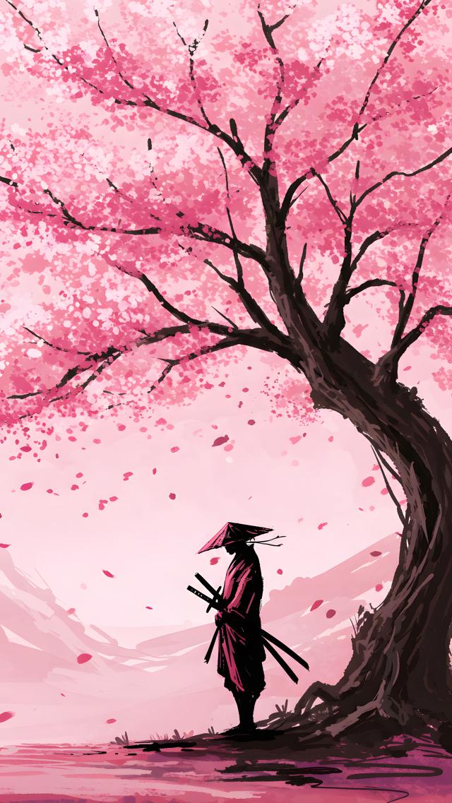 Cherry Blossoms and the Samurai