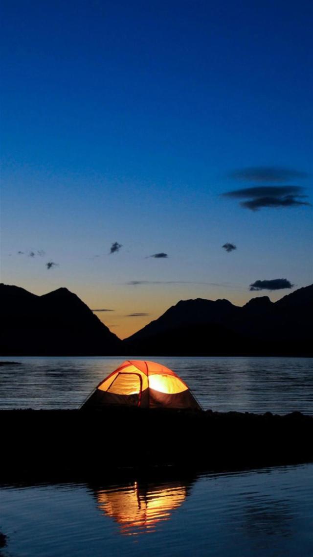 Camping by the Waterside