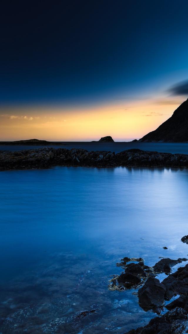 Scenic View: Lake at Dawn