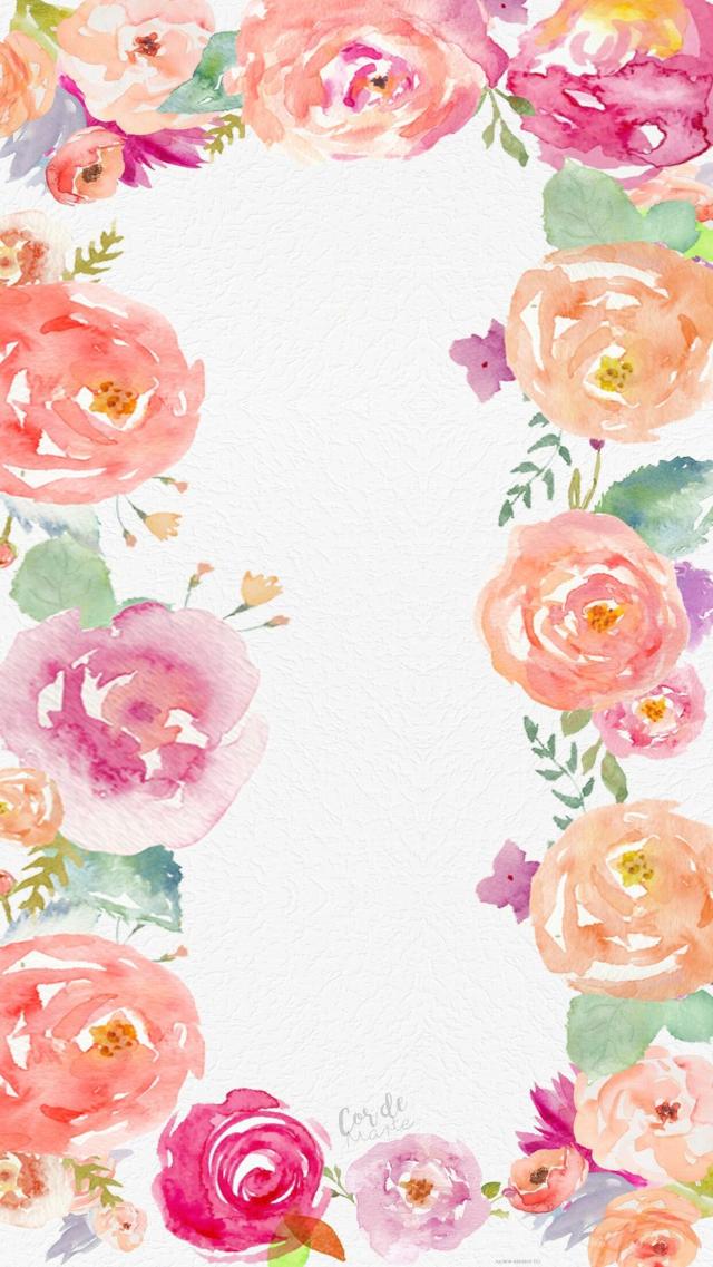 Floral Pattern - Girly Style Wallpaper