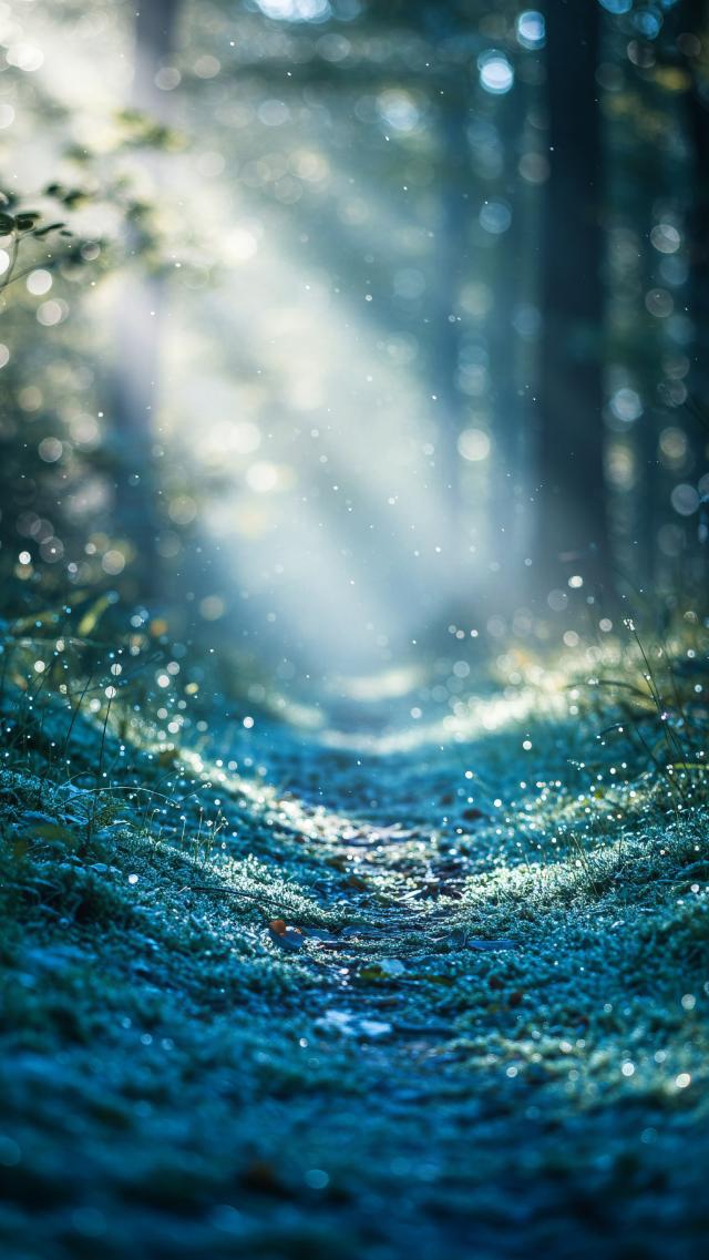 Mossy Pathway and Light Particles