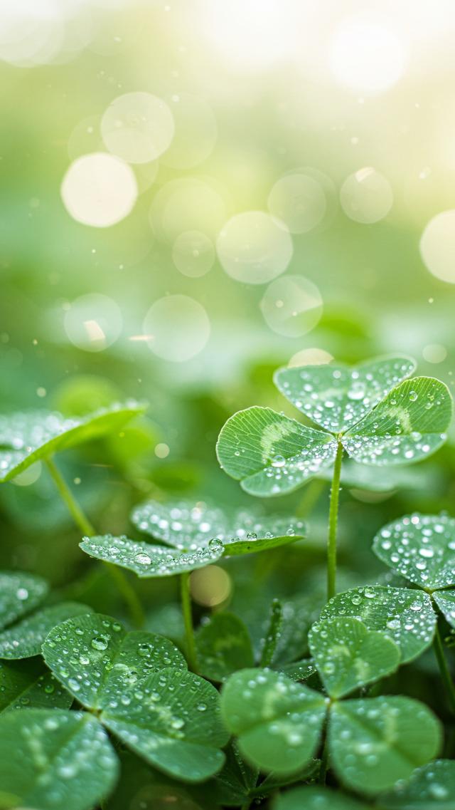 Clover After the Rain