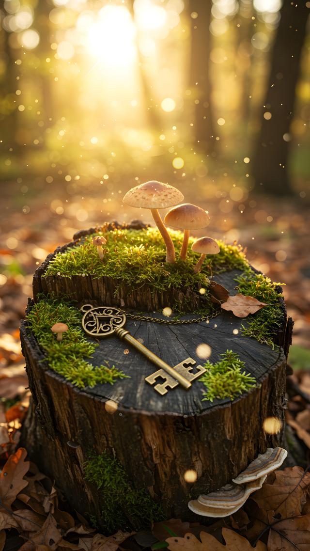 The Key Slumbering in the Silent Forest