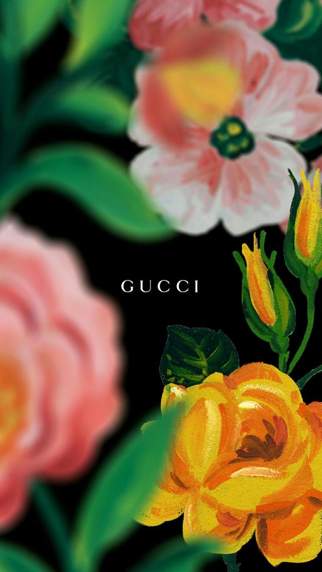 Gucci Brand iPhone Wallpaper