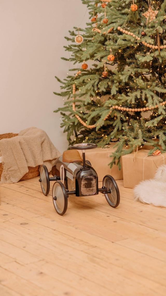 Christmas Tree and Toy Car