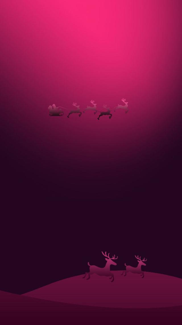 Cool Christmas Illustration - iPhone Wallpaper