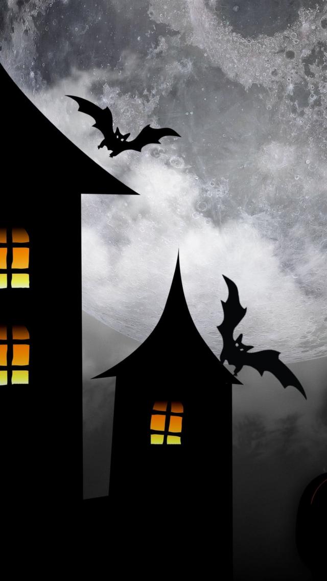 蝙蝠  万圣节 高清壁纸