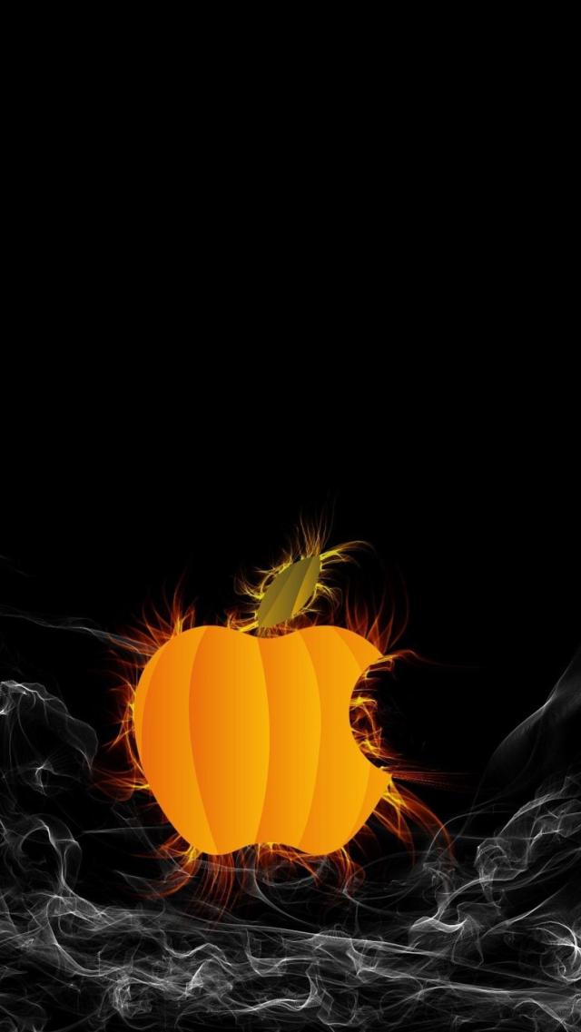 万圣节苹果 高清壁纸