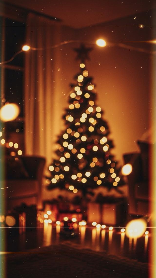 Warm Christmas Atmosphere Like in a Movie