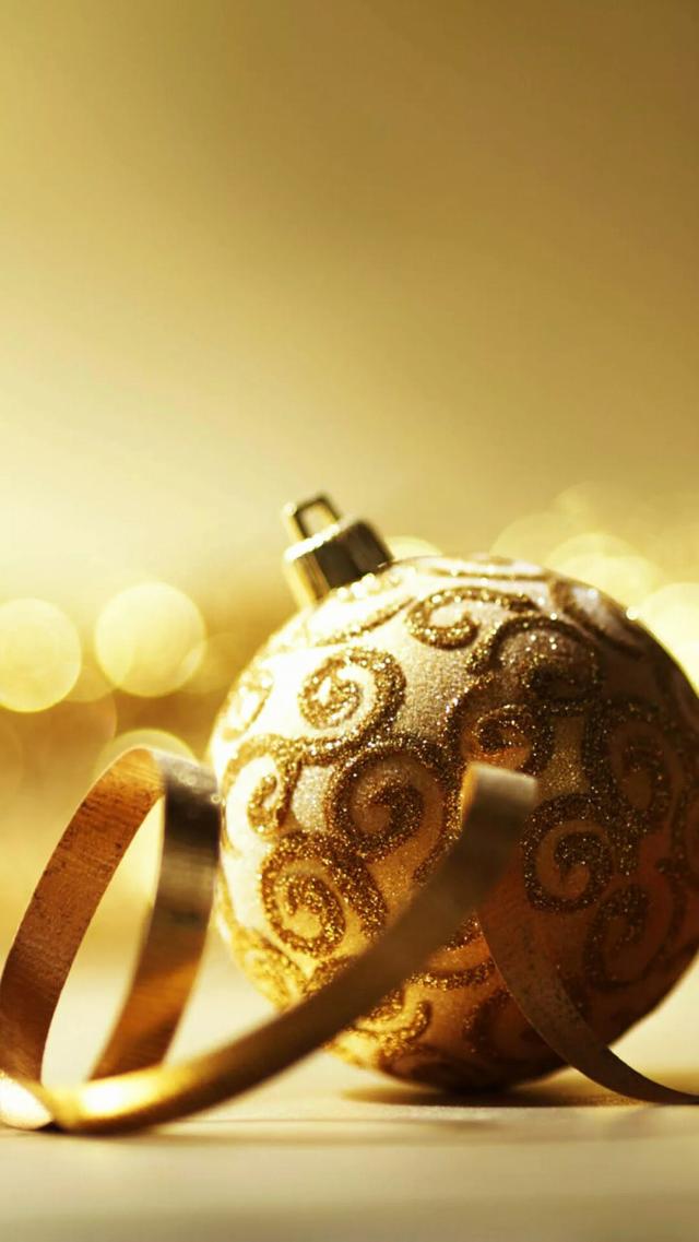 Golden Christmas Decorations
