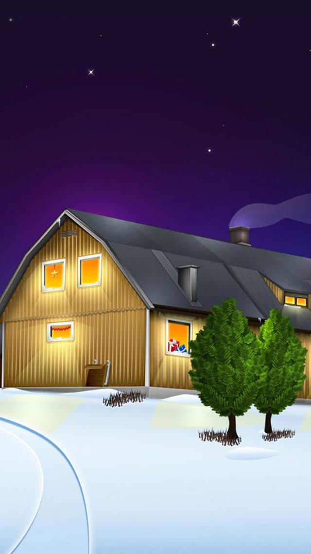 Snowy Christmas Wallpaper