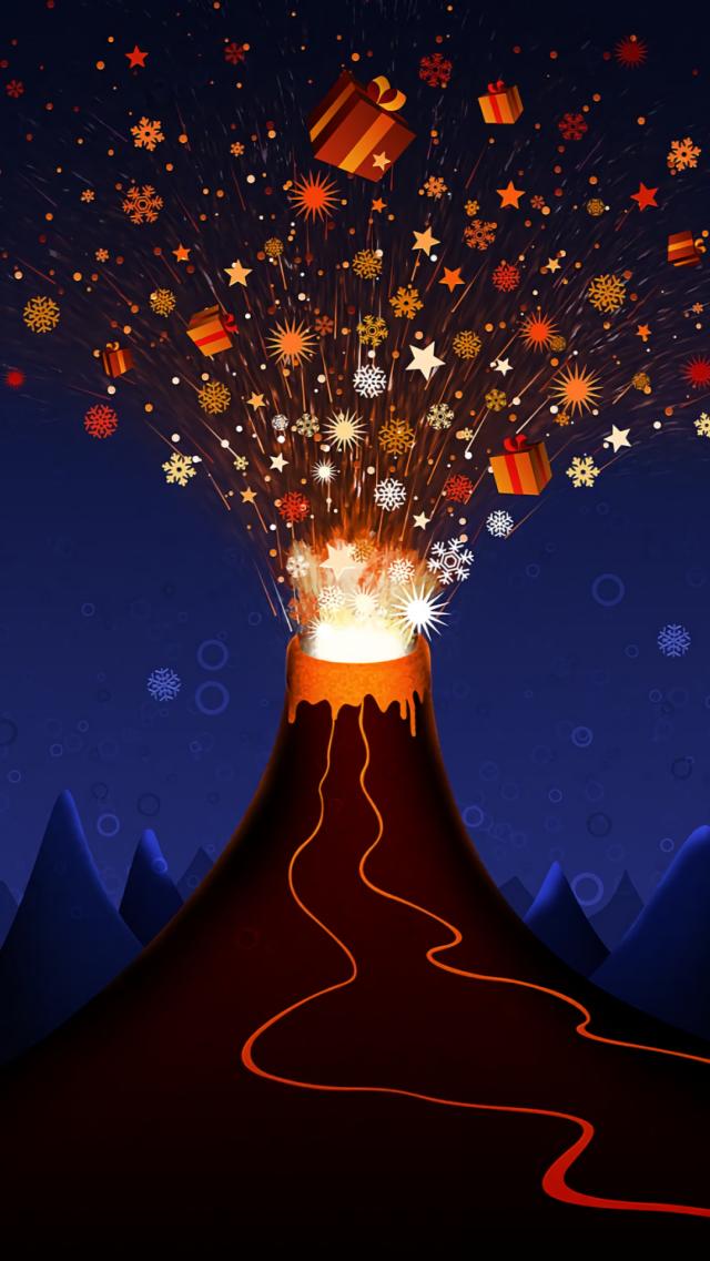 ChristmasVolcano