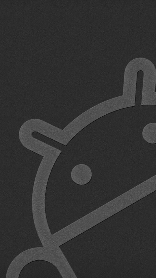 おしゃれなアンドロイド壁紙（グレー）