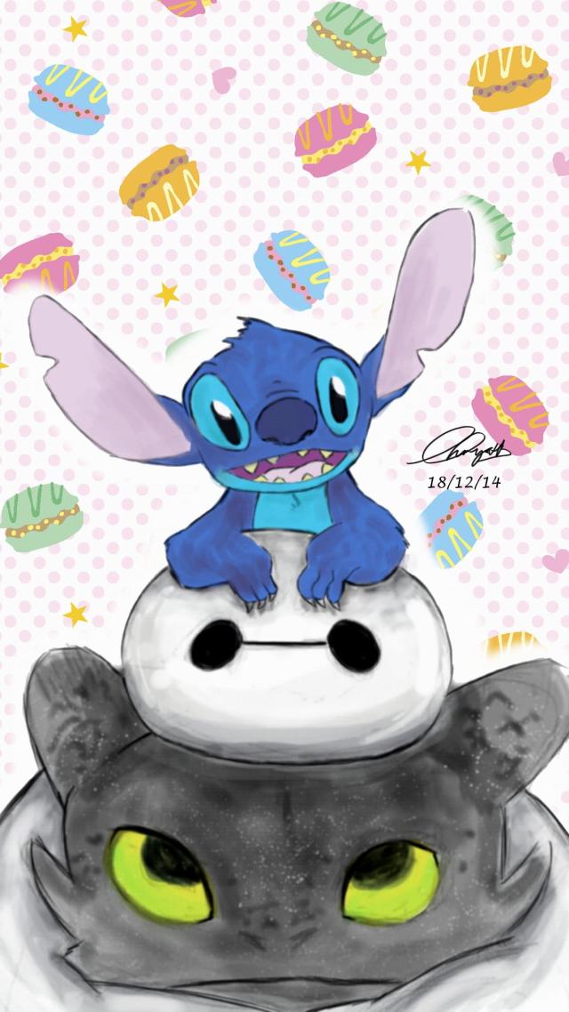 スティッチ, ベイマックス, トゥース