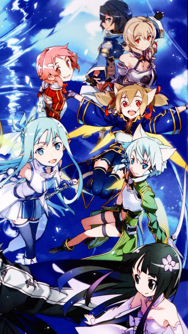 ソードアート・オンライン  アニメのiPad背景画