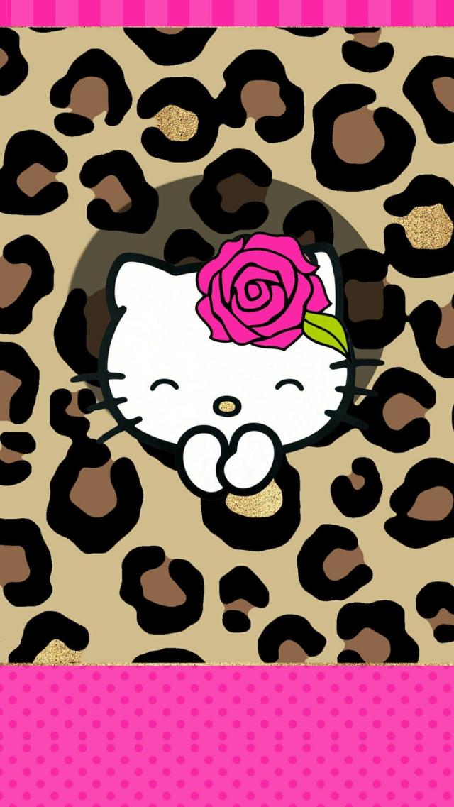 ハローキティ - ヒョウ柄