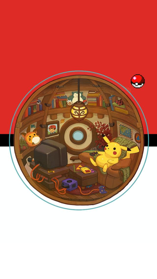 Pokémon Inside a Poké Ball