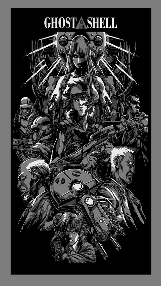 攻壳机动队的手机壁纸