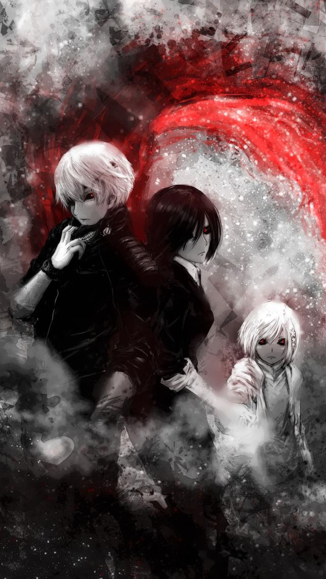 东京食尸鬼金木研、笛口雏实、雾岛董香