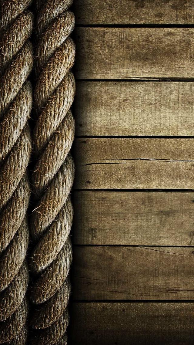 Wooden Style iPhone Wallpaper