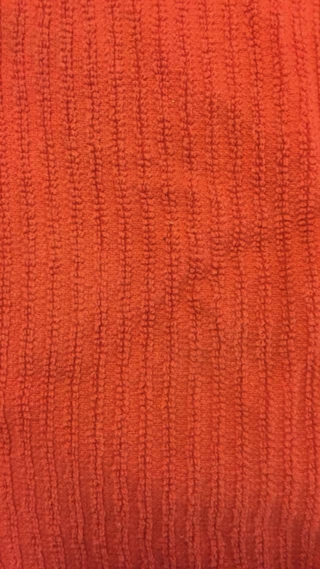 Orange Knitted Sweater