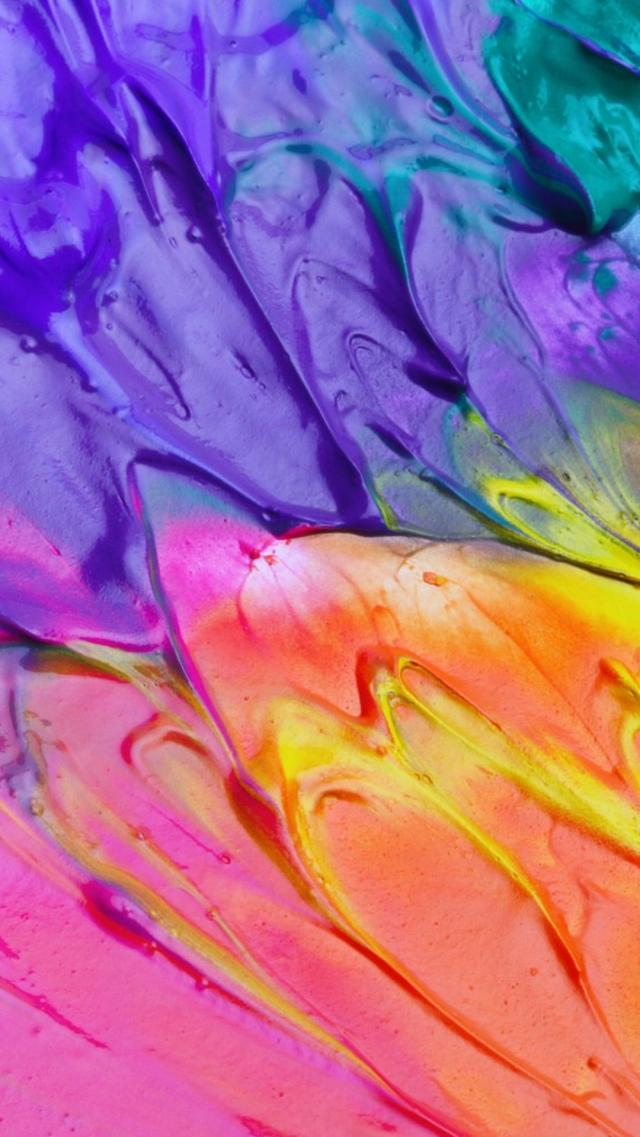 Colorful Oil Painting Texture