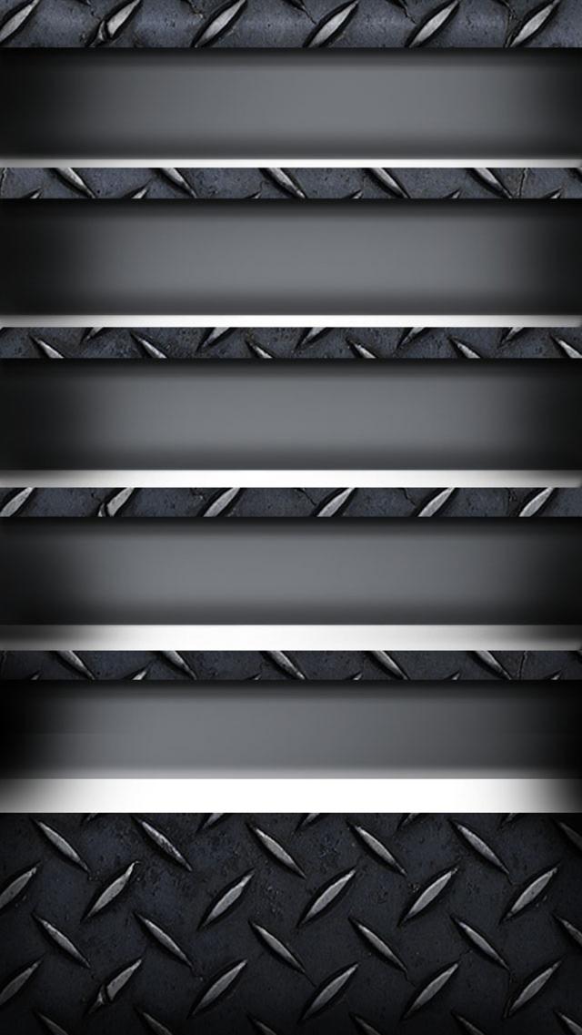 Steel Textured iPhone Wallpaper