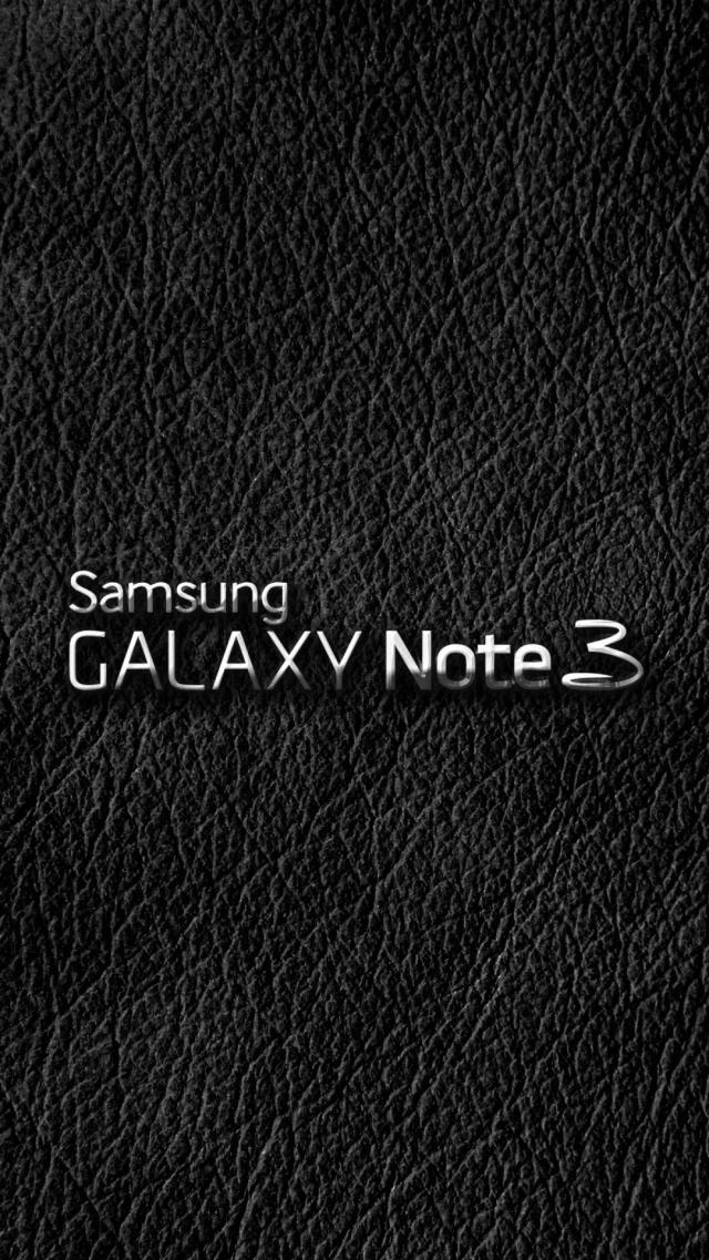 Galaxy Note 3 Black Leather Edition