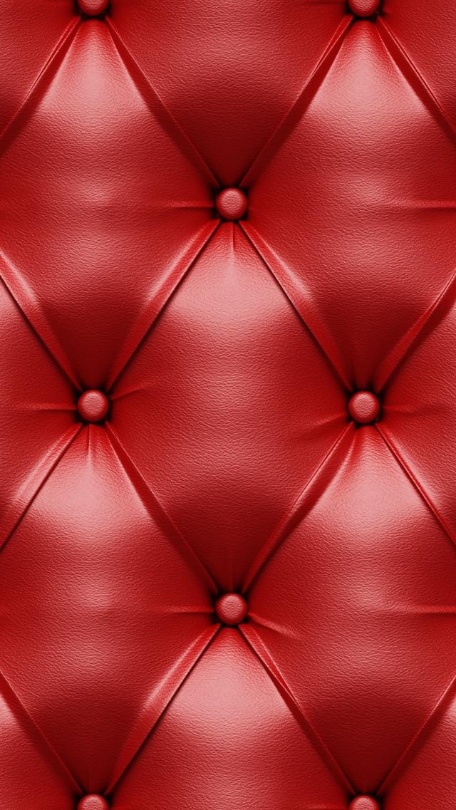 RedLeatherSeatCushion