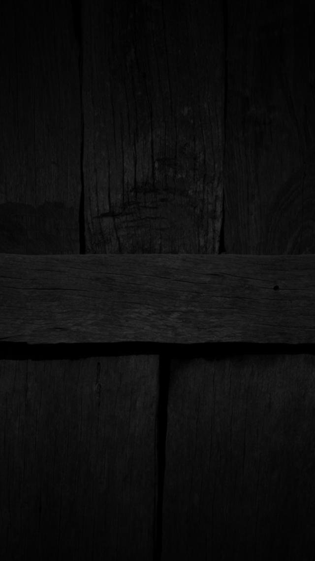 Black with Wood Grain Texture