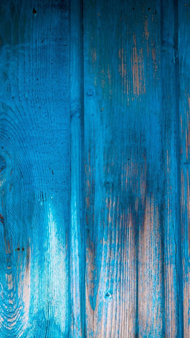 Blue Wooden Plank