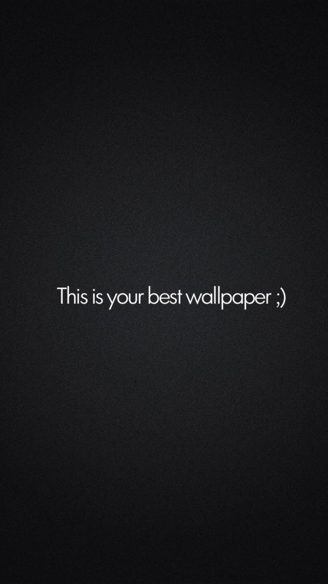 This is Your Best Wallpaper: Black Fabric